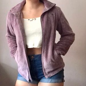 The North Face Osito Lilac Full Zip Fleece Jacket